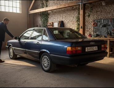 a8 d2: Audi 100: 1987 г., 2.2 л, Механика, Бензин, Седан — 2