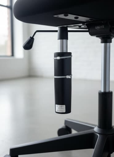 бакту долонотуу: Газлифт для кресла в черном цвете
Ход 60мм — 1