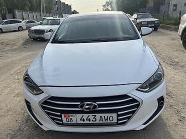 Hyundai Avante: 2017 г., 1.6 л, Типтроник, Газ, Седан