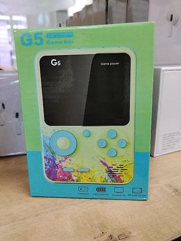 сколько стоит консоль: Портативная игровая приставка G5 (Game Box) - Экран: 3.0" — 1