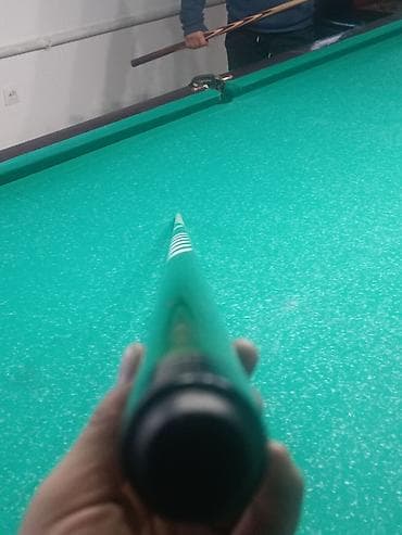 Спорт и отдых: Бильярдный кий разборный, 2-составной. - Материал: верх — светлое — 1