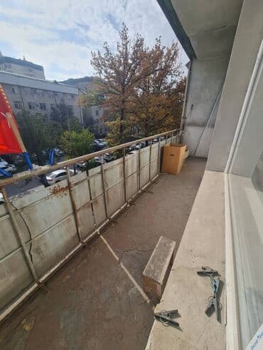 исанова фрунзе: 4 бөлмө, 88 м², Жеке план, 3 кабат, Косметикалык ремонт — 8