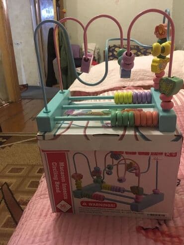 развивающие игрушки из дерева для детей: Срочно! Продаётся детская развивающая игрушка. Новая совсем не — 3