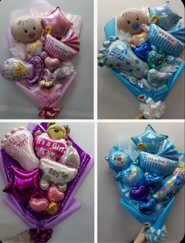 съедобные букеты: Организация мероприятий | Гелевые шары, Букеты, флористика — 1