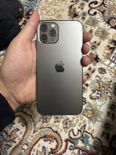 IPhone 12 Pro, Б/у, 256 ГБ, 77 % at lalafo.kg IPhone 12 Pro, Б/у, 256 ГБ, 77 %