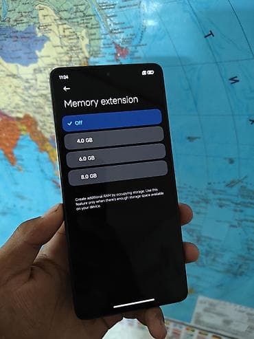 Redmi, Redmi Note 12 Pro 5G, Б/у, 256 ГБ, цвет - Черный, 2 SIM — 6