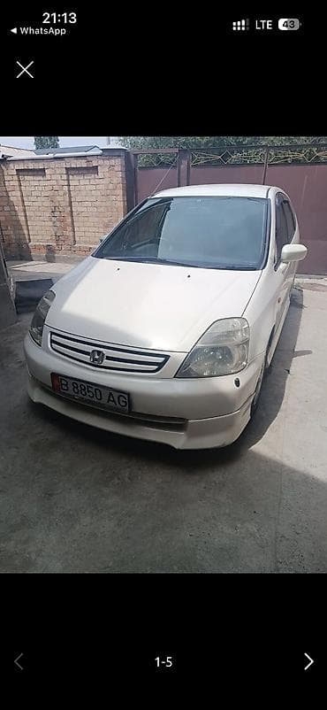 хундай старекс 1: Honda Stream: 2002 г., 1.7 л, Автомат, Бензин, Вэн/Минивэн — 2