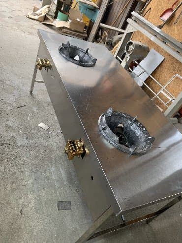 спираль для сенсорных плит: Горелка для вока со столом — 3