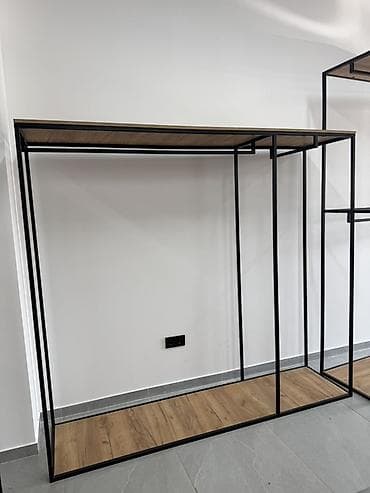 машазин: Кронштейн Для одежды, Материал: Металл, Лофт, Б/у — 4