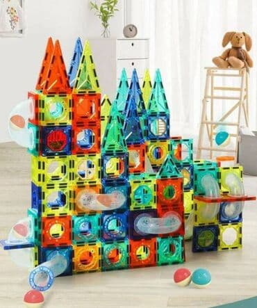 лего дом: Магнитный конструктор 209 деталей ﻿ Магнитные блоки – это не — 3