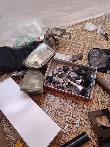 лёд туманки: Комплект противотуманных фар Nissan 2000 г., Б/у — 3