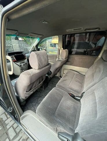 моющий пылесос для химчистки салона автомобиля бу: Минивэн Toyota Noah черного цвета, предназначенный для перевозки — 5