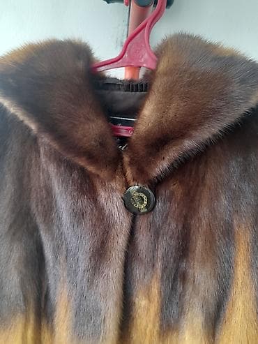 lost cherry: Шуба, По колено, Канада, С капюшоном, 2XL — 8