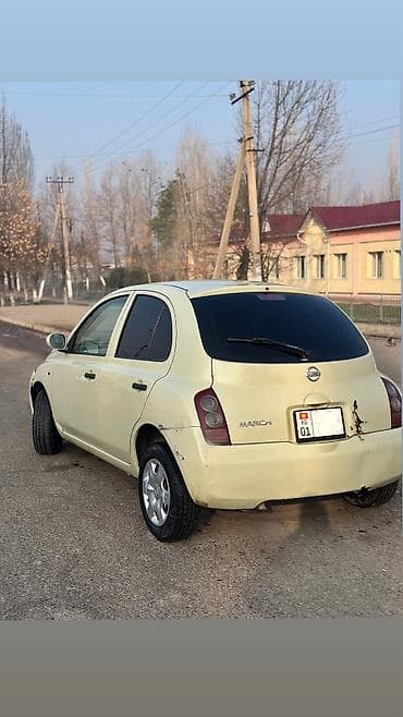 тайота марч: Nissan March: 2002 г., 1.3 л, Автомат, Газ, Хэтчбэк — 5