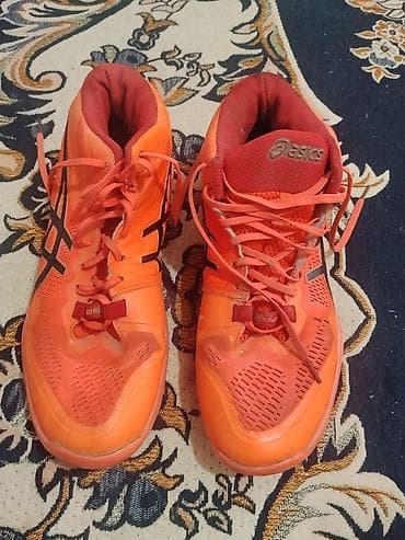волейбольный кроссовки асикс: Мужские кроссовки, 42, Asics, Новый, цвет - Оранжевый, Платная доставка — 3