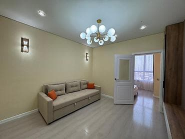 сдаётся квартира ала тоо: 1 комната, 53 м², 108 серия, 7 этаж, Евроремонт — 4