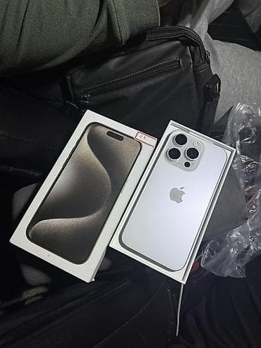 realmi 8 pro: IPhone 15 Pro, 256 ГБ, Natural Titanium, Коробка, 87 % — 1