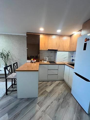 2 комнаты, 56 м², Кара-Жыгач ж/м 4 этаж, Евроремонт — 5