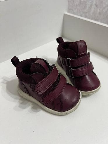 эко обувь: Детские ботинки/кроссовки демисезонные - Цвет: глубокий бордовый — 2