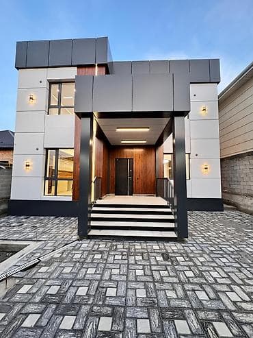 4 bedroom: Срочно продается 2-этажный дом в стиле ХАЙТЕК😍 Район:Жм Арча-Бешик💥 — 2