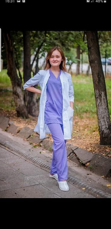 сток одежда: Медицинские халаты и костюмы для мед работников! Униформа! — 9