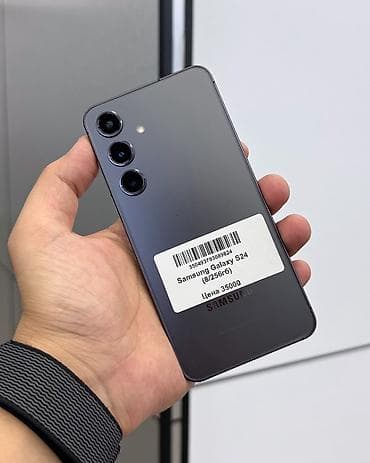 Samsung Galaxy S24, Колдонулган, 256 ГБ, түсү - Кара, Бөлүп төлөө менен, 1 SIM, eSIM