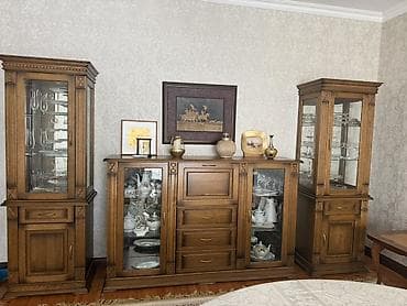 Гарнитур для зала, Дерево, Самовывоз, цвет - Коричневый