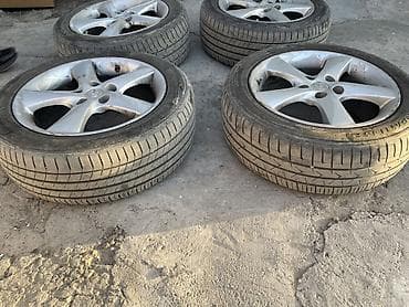 Колеса в сборе 205 / 55 / R 17, Лето, Комплект, Легковые, Литые, отверстий - 5