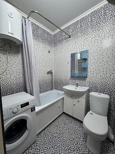 Квартиры: 1 комната, 43 м², Джал мкр (в т.ч. Верхний, Нижний, Средний) Элитка, 9 этаж, Свежий ремонт — 7