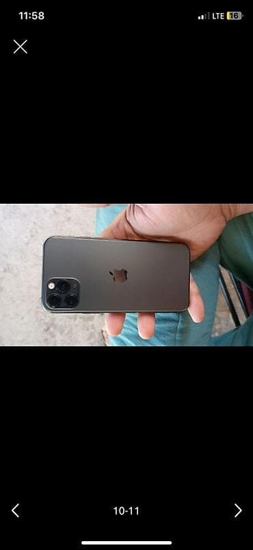 новый айфон 11: IPhone 11 Pro, Б/у, 64 ГБ, Space Gray, 76 % — 9