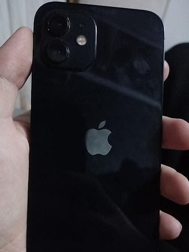 poko x6 pro 5g: IPhone 12, Б/у, 256 ГБ, Черный, Чехол, Кабель, 73 % — 1