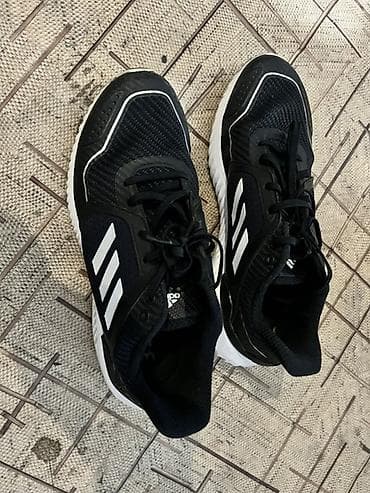Личные вещи: Мужские кроссовки, 42, Adidas, Б/у, цвет - Черный, Самовывоз, Платная доставка — 1