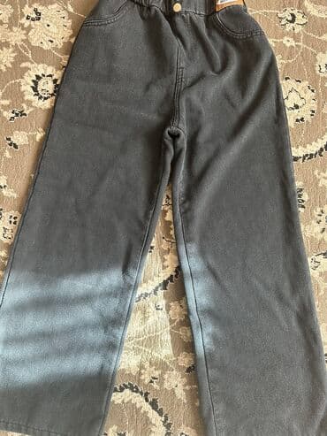 обувь ручной работы бишкек: Продаю!👧Жапжаны Джинсы черные для наших принцесс,с утеплением. Раз:160 — 2