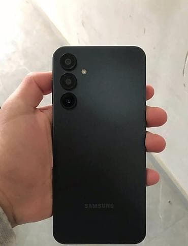 Samsung Galaxy A16, Б/у, 128 ГБ, цвет - Черный, 2 SIM