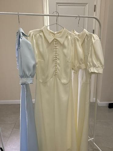 платье из атласа: Выпускницам и на вечер ✨🤍 Продаю дизайнерские платья в ограниченном — 3