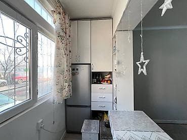 Квартиры: 1 комната, 35 м², Джал мкр (в т.ч. Верхний, Нижний, Средний) 106 серия, 1 этаж, Евроремонт — 6