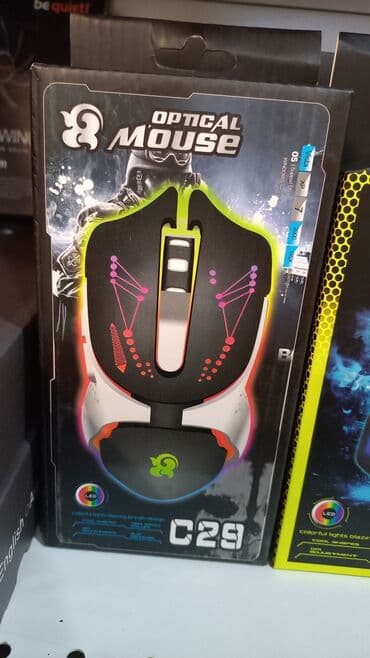 акустические системы logitech со светомузыкой: Игровая мышь, новые — 1