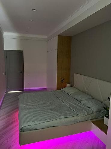 Квартиры: 2 комнаты, 50 м², Элитка, Асанбай мкр Элитка, 7 этаж, Евроремонт — 2