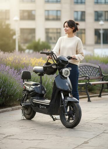 скутеры водные: Электроскутер Sport Time - Компактный городской электроскутер с — 1