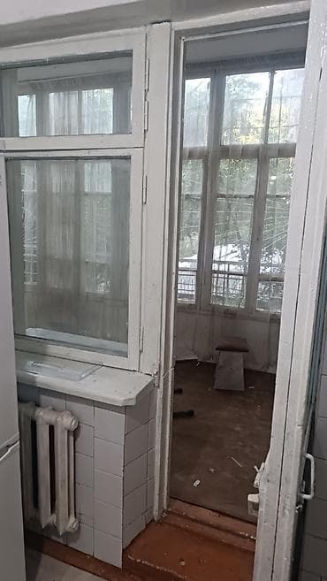 недвижимость квартира: 2 комнаты, 47 м², Кыргызско-Узбекский Университет, 106 серия, 1 этаж, Старый ремонт — 6