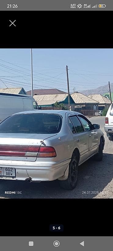 аккорд 7 сл9 тайп с: Nissan Cefiro: 1997 г., 2.5 л, Автомат, Бензин, Седан — 5