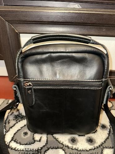 Наручные часы: Классическая сумка, Россия, Материал: Натуральная кожа, Застежка на молнии, Мужские, Б/у — 1