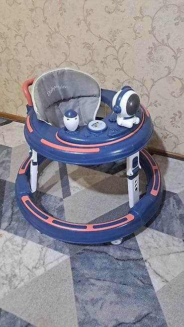 Детские ходунки Babywalker с игровой панелью - Круглая устойчивая