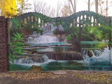 интерьерная картина: Художественная роспись Больше 6 лет опыта — 11