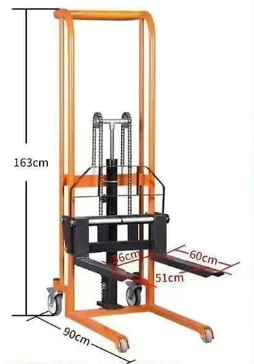 Аппараты для стирки ковров: Штабелер (рохля-штабелер) с вилочным подхватом вилочный погрузчик — 3