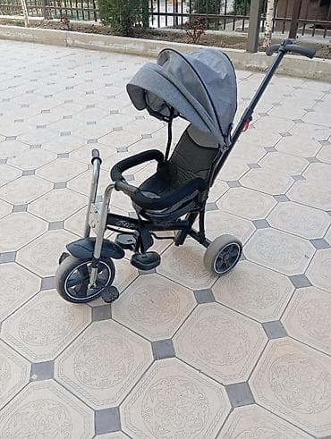 скейт порт: Детский транспорт: прогулочная коляска Kari Kids и трехколесный — 3