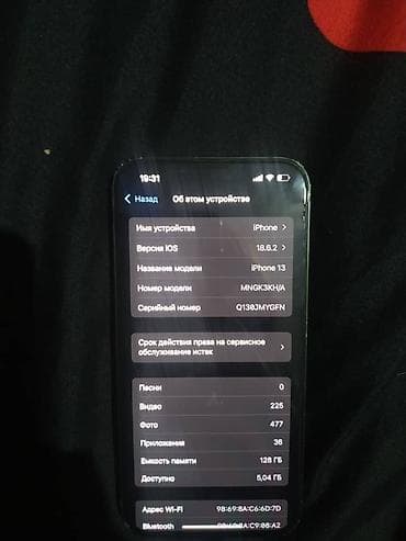 mac mini 4: IPhone 13, 128 ГБ, Зеленый, 83 % — 6