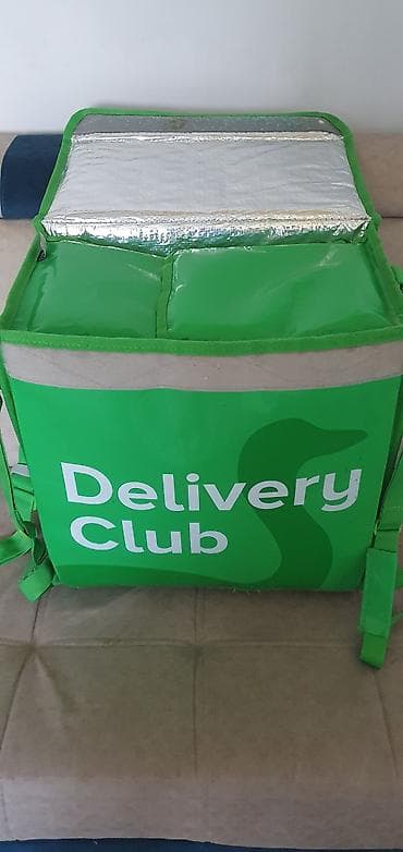 Личные вещи: Терморюкзак для доставки Delivery Club (изотермический бокс) - — 1