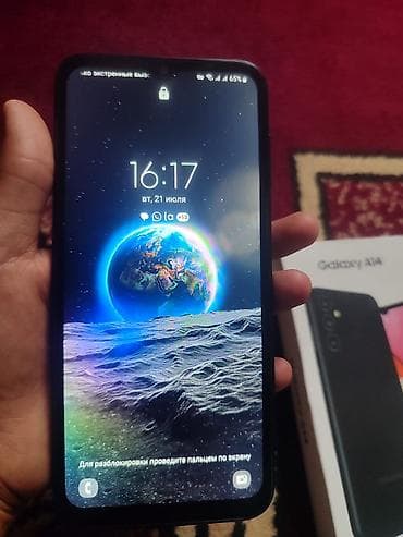 Samsung Galaxy A14 (чёрный)Обмен Интересует - Экран 6.6" с вырезом — 4