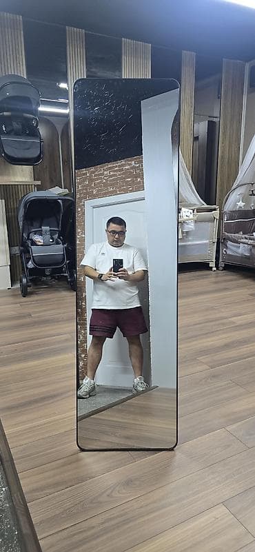 мусульманский одежды: Зеркало 150х42 см, в наличии. Цвет черный и белый. Кочкорская, 4 — 5